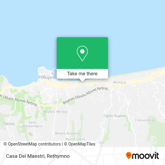 Casa Dei Maestri map