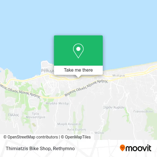 Thimiatzis Bike Shop map