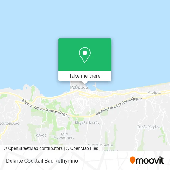 Delarte Cocktail Bar map