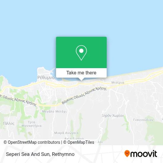 Seperi Sea And Sun map