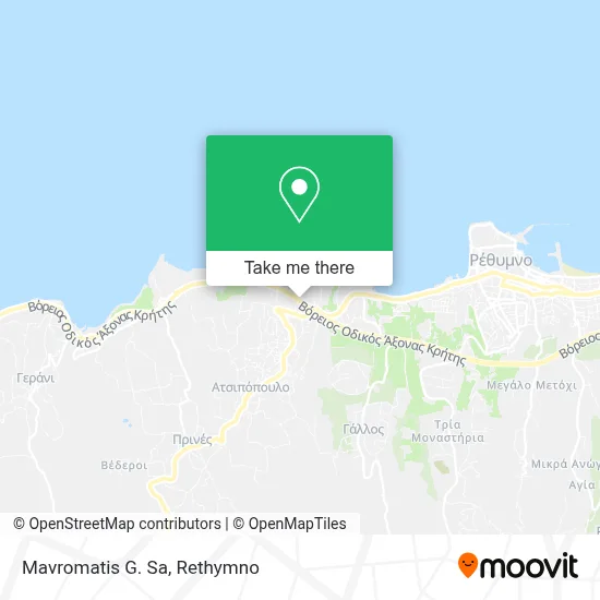Mavromatis G. Sa map