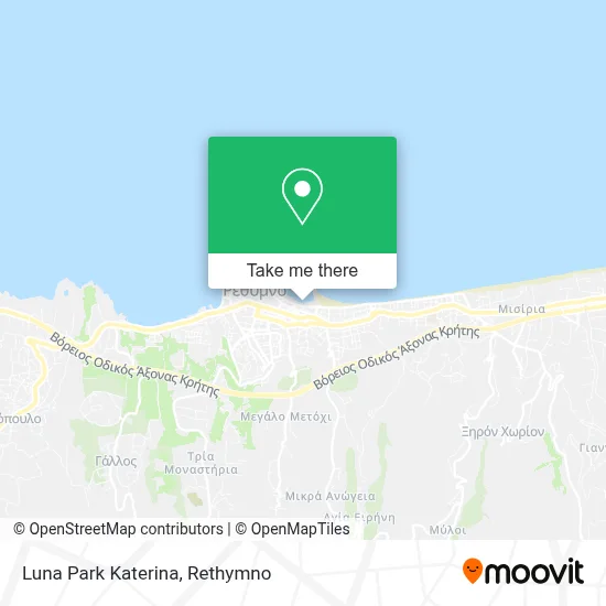 Luna Park Katerina map