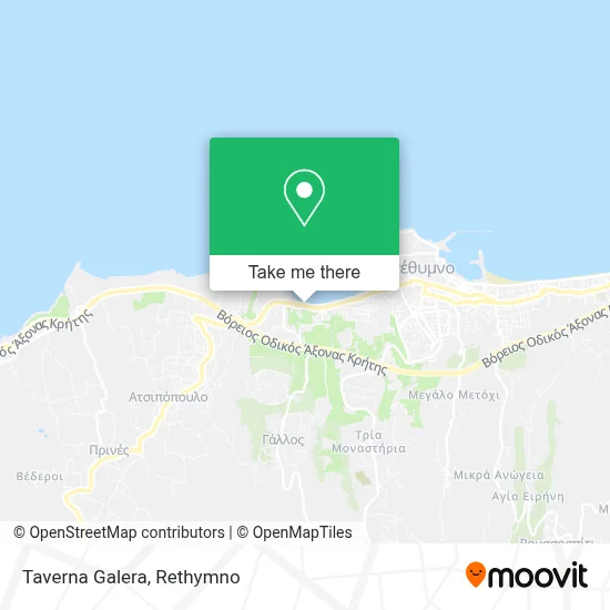 Taverna Galera map