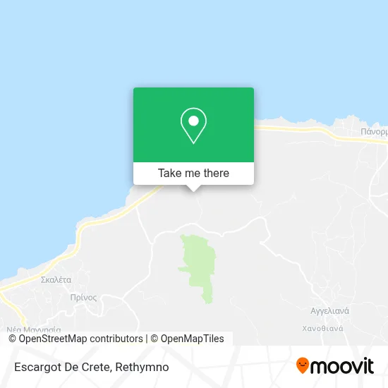Escargot De Crete map
