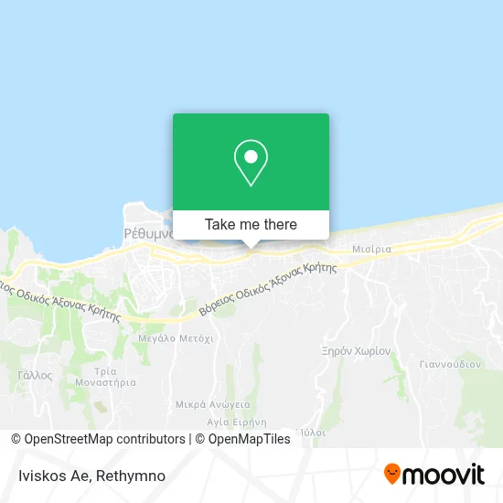 Iviskos Ae map