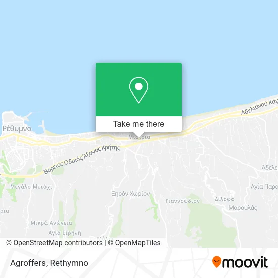 Agroffers map