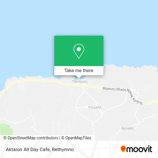 Aktaion All Day Cafe map