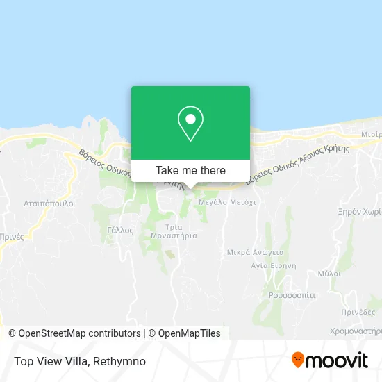 Top View Villa map
