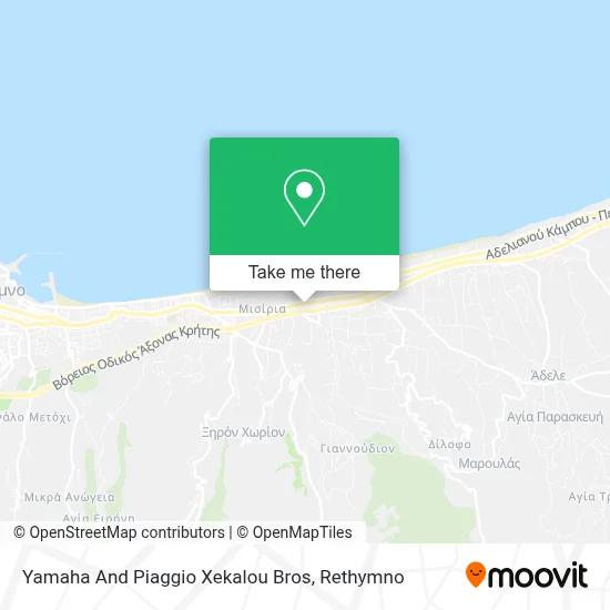 Yamaha And Piaggio Xekalou Bros map