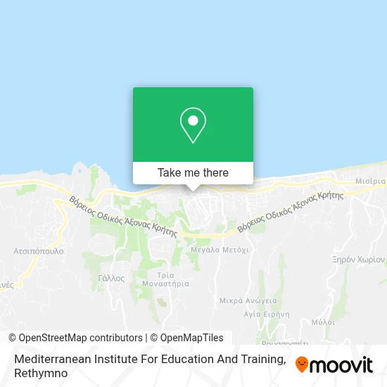 Mediterranean Institute For Education And Training map