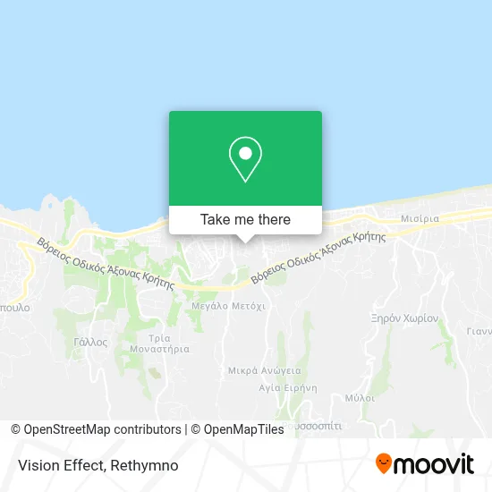 Vision Effect map