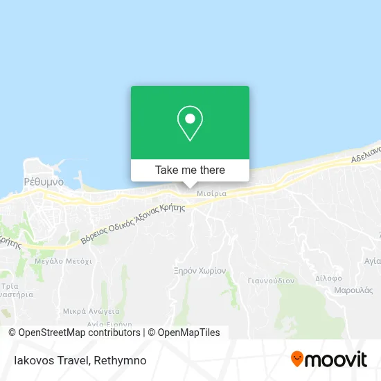 Iakovos Travel map