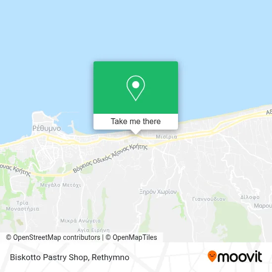 Biskotto Pastry Shop map
