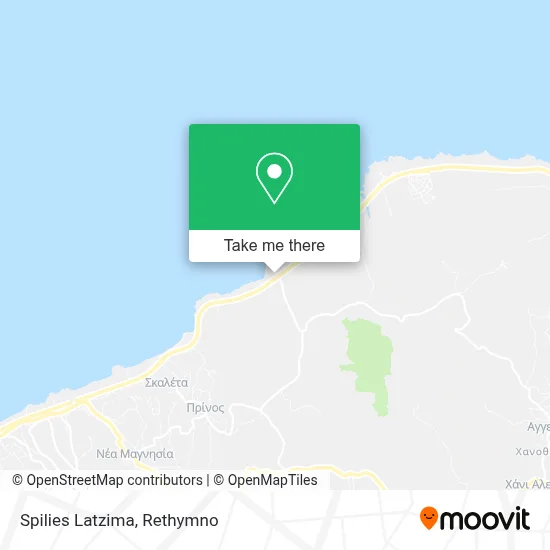 Spilies Latzima map