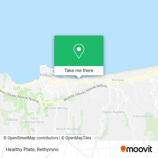Healthy Plate map
