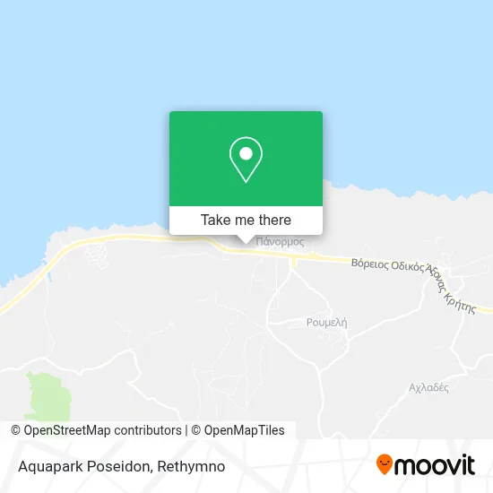 Aquapark Poseidon map