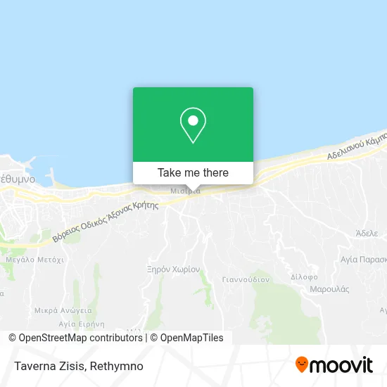 Taverna Zisis map