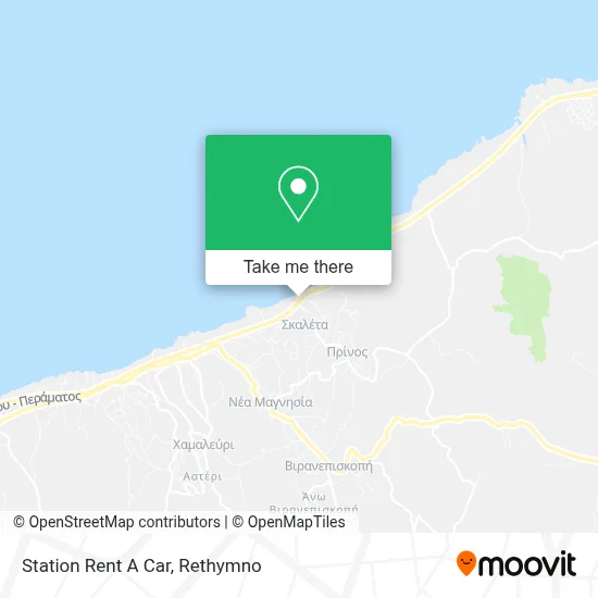 Station Rent A Car map