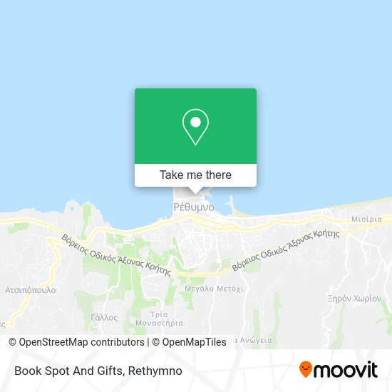 Book Spot And Gifts map