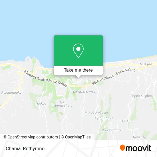 Chania map