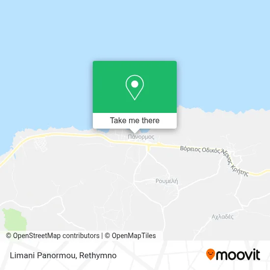 Limani Panormou map
