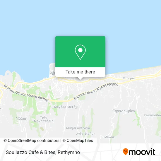 Soullazzo Cafe & Bites map