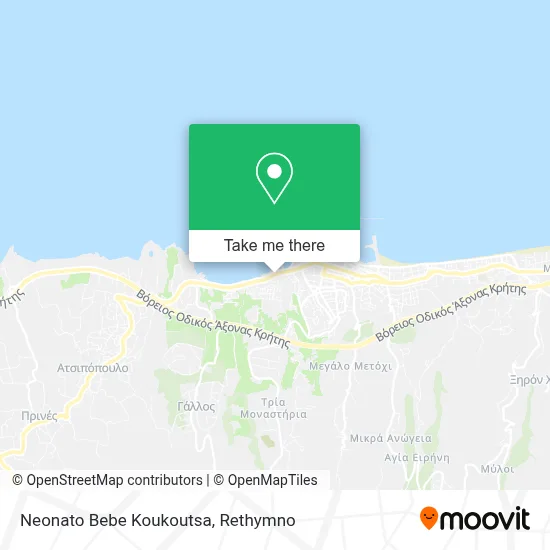Neonato Bebe Koukoutsa map