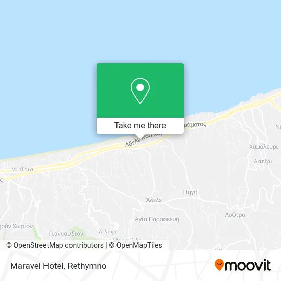Maravel Hotel map