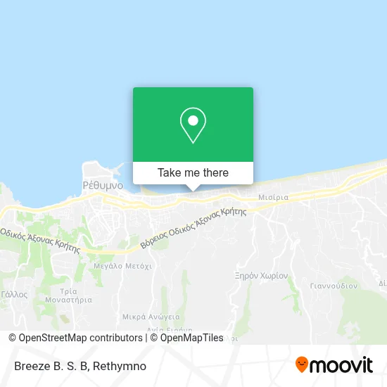 Breeze B. S. B map