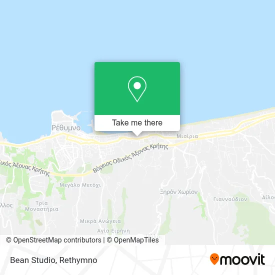 Bean Studio map