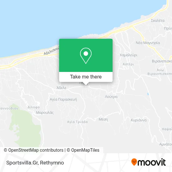 Sportsvilla.Gr map