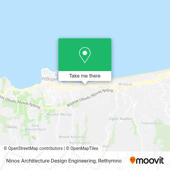 Ninos Architecture Design Engineering map