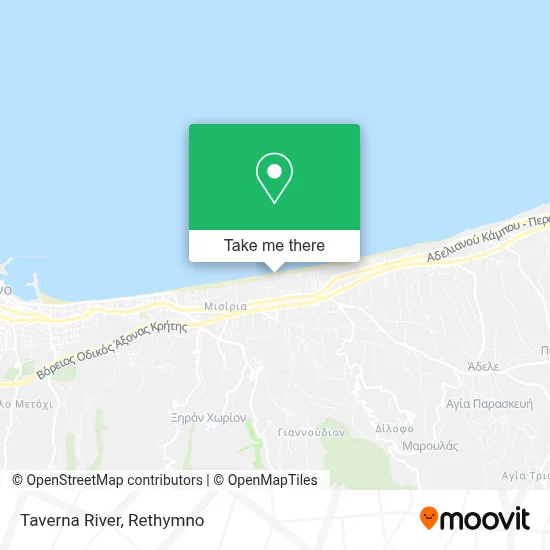 Taverna River map