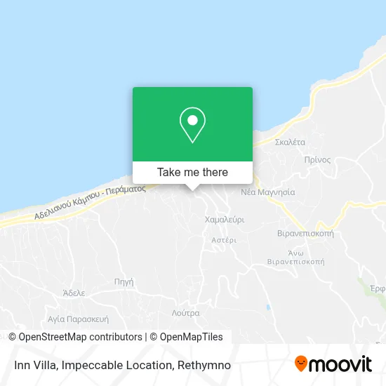 Inn Villa, Impeccable Location map