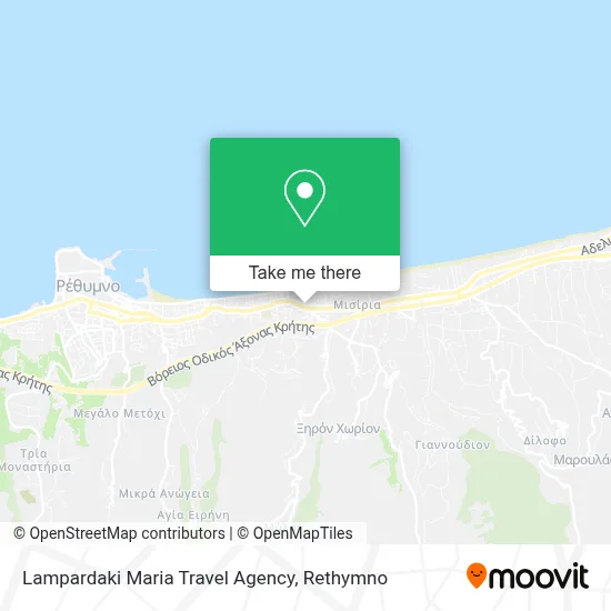 Lampardaki Maria Travel Agency map