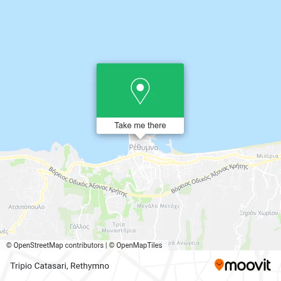 Tripio Catasari map