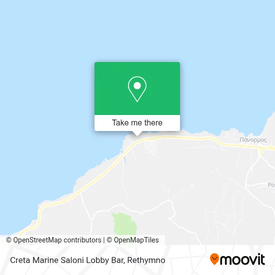 Creta Marine Saloni Lobby Bar map