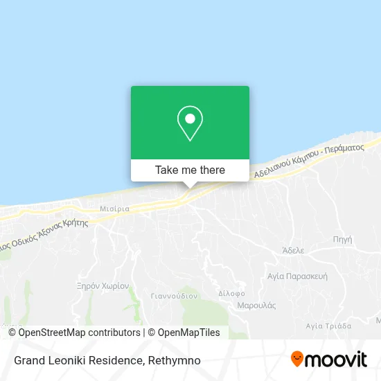 Grand Leoniki Residence map