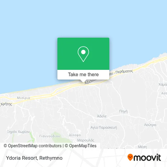 Ydoria Resort map