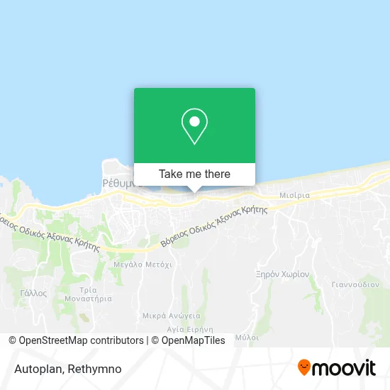 Autoplan map