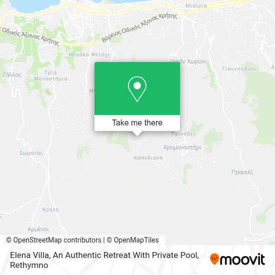 Elena Villa, An Authentic Retreat With Private Pool map