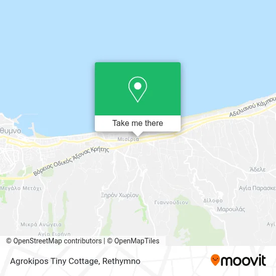 Agrokipos Tiny Cottage map