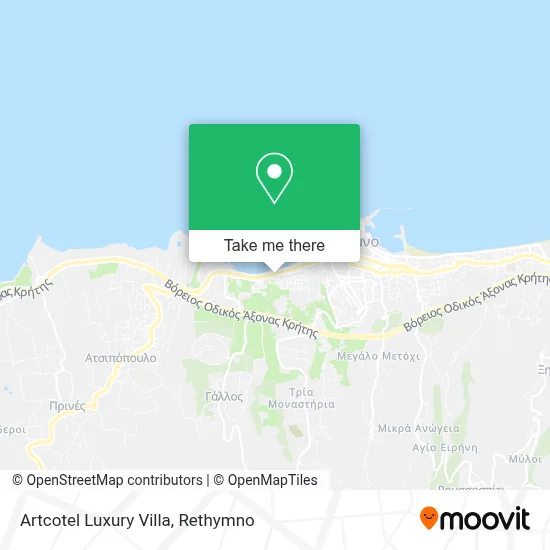 Artcotel Luxury Villa map