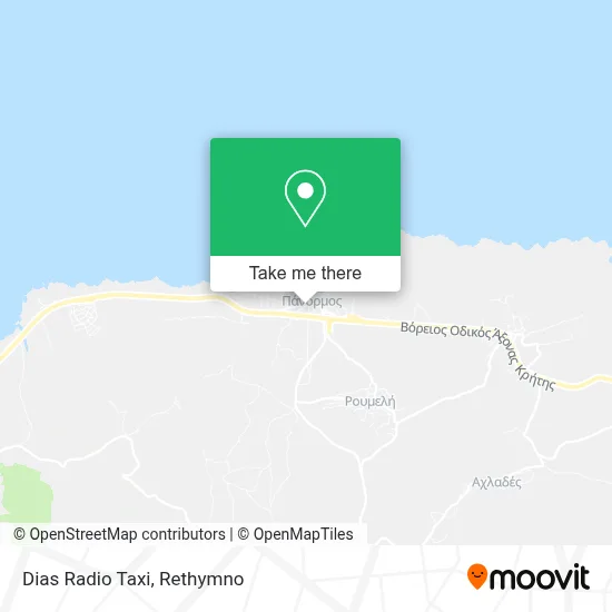 Dias Radio Taxi map