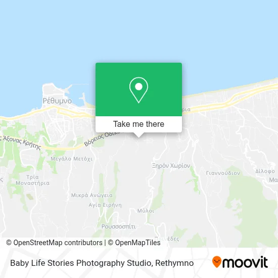 Baby Life Stories Photography Studio map