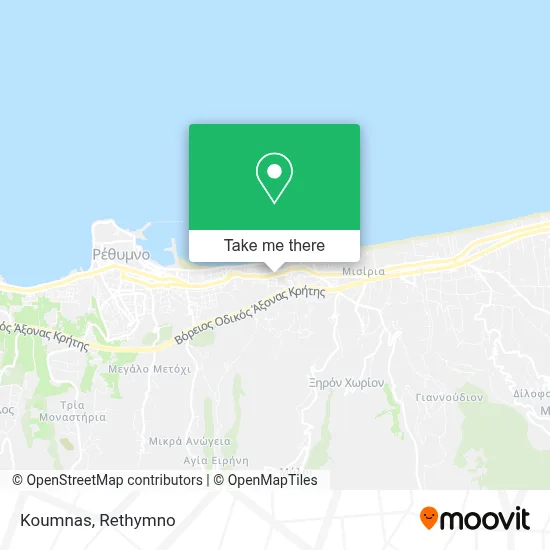 Koumnas map