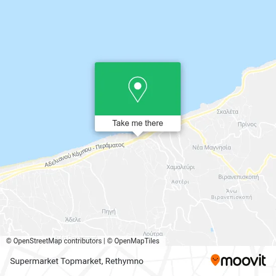 Supermarket Topmarket map