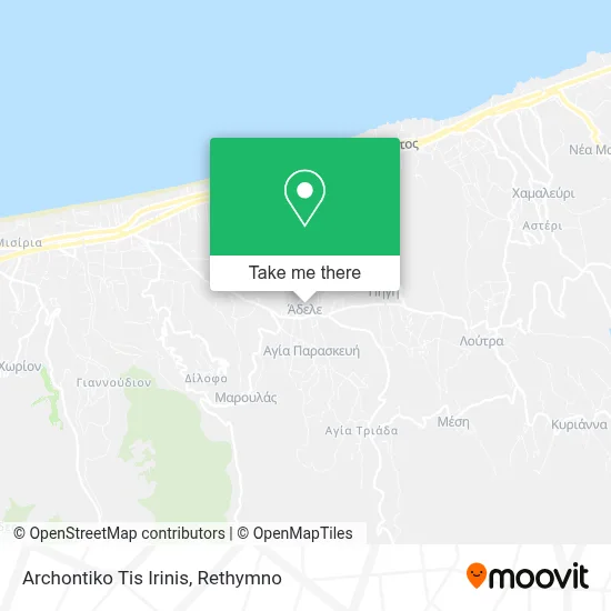 Archontiko Tis Irinis map