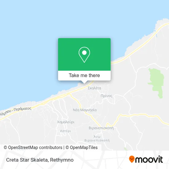 Creta Star Skaleta map