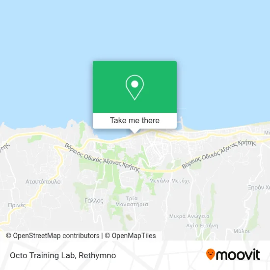Octo Training Lab map